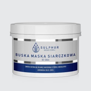 SULPHUR Buska Maska Siarczkowa do ciała 500g