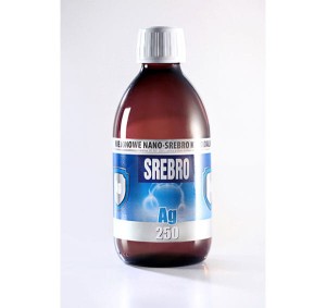 Nano Srebro koloidalne AG250  300 ml